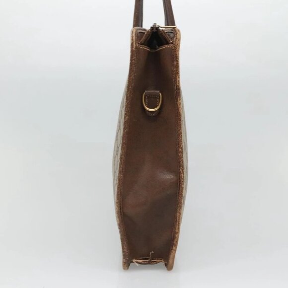 GUCCI GG Supreme Tote Bag PVC Beige Gold Auth am8712 - Picture 13 of 16